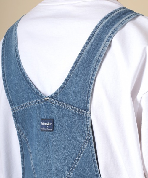 Wrangler（ラングラー）の「【Wrangler/ラングラー】Overalls/denim デニムオーバーオール（つなぎ/オールインワン・メンズ・ライトインディゴブルー/ダークインディゴブルー・L/S/M/XL）」の10枚目の写真