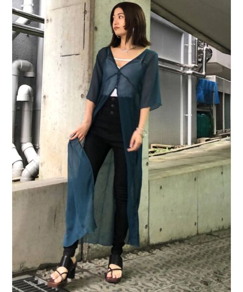 EMODA（エモダ）の「クロススクエアサンダル（サンダル・レディース・アイボリー/ブラック・SMALL/MEDIUM/LARGE）」の3枚目の写真