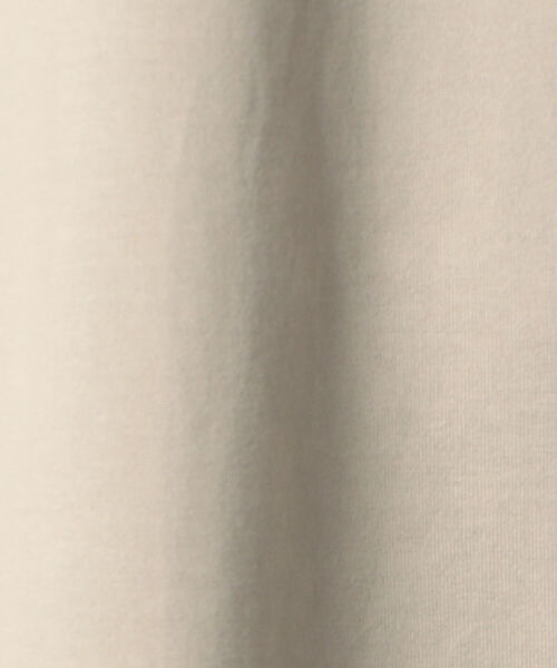GLOSTER（グロスター）の「【SUVIN GOLD】ポケット付きTシャツ (世界最高級の超長綿使用、ツルっと冷たい肌触りが特徴！)（Tシャツ/カットソー・メンズ・チャコールグレー/ベージュ/オフホワイト・S/M/L/XL）」の10枚目の写真