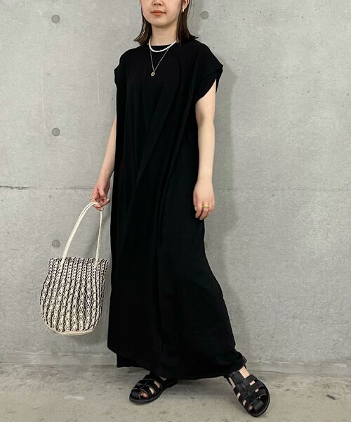 fredy repit（フレディレピ）の「スラブカットワンピース（ワンピース・レディース・チャコールグレー/ブラウン/ブラック・38）」の2枚目の写真