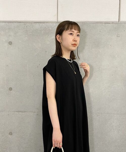 fredy repit（フレディレピ）の「スラブカットワンピース（ワンピース・レディース・チャコールグレー/ブラウン/ブラック・38）」の11枚目の写真