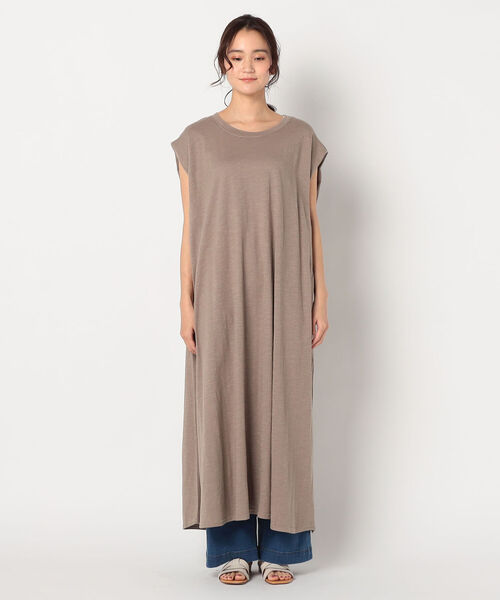 fredy repit（フレディレピ）の「スラブカットワンピース（ワンピース・レディース・チャコールグレー/ブラウン/ブラック・38）」の18枚目の写真