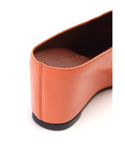 piu comoda（ピュコモダ）の「(piu comoda)ウェッジミュール（サンダル・レディース・ベージュ/ブラック/オレンジ・37/38/36/39）」の12枚目の写真