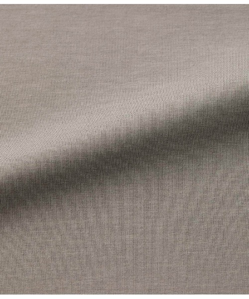 NEWYORKER（ニューヨーカー）の「ハイゲージプレーティング天竺 Tシャツ（Tシャツ/カットソー・レディース・ホワイト/グレー系その他/ブラック/カーキ・L/M）」の7枚目の写真