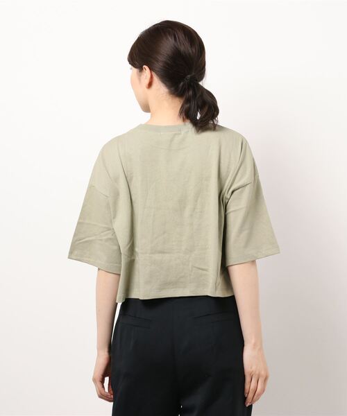 one way（ワンウェイ）の「【oneway Jeans】コロンビアショートTシャツ（Tシャツ/カットソー・レディース・ホワイト/ブラック/ダークグリーン/ライトイエロー・FREE）」の13枚目の写真