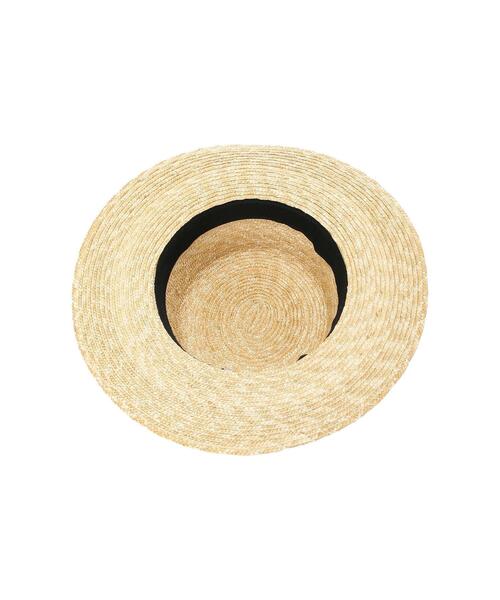 koe（コエ）の「細ピッチストローカンカン帽*（ハット・レディース・ブラック/ブラウン・FREE）」の6枚目の写真