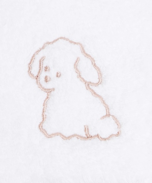 WEGO（ウィゴー）の「WEGO/モチーフ刺繍マシュマロハンカチ（ハンカチ/ハンドタオル・レディース・ピンク/ホワイト/ベージュ/サックスブルー/ブラウン・FREE）」の8枚目の写真