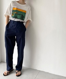 CANAL JEAN | via j(ヴィアジェイ) "Great Apparel"半袖Tシャツ(Tシャツ/カットソー)