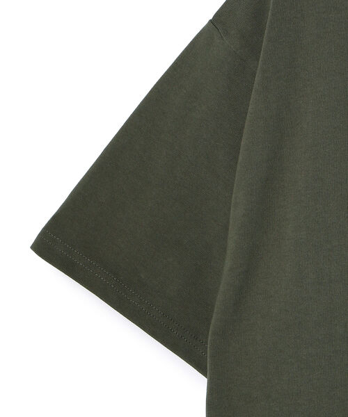 schott（ショット）の「Schott/ショット/DRAW HEM POCKET T-SHIRT/ドローヘム ポケット Tシャツ（Tシャツ/カットソー・メンズ・オリーブ/ブラック/ホワイト・X-LARGE/MEDIUM/LARGE）」の7枚目の写真