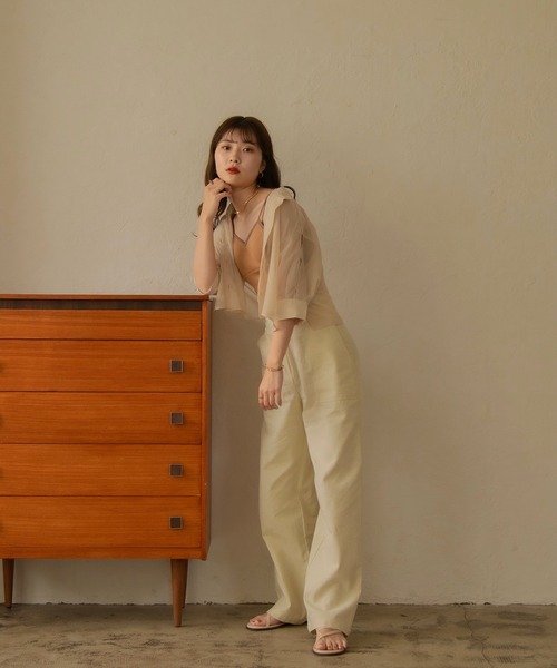 I_am（アイアム）の「relax touch bra top（チューブトップ・レディース・ブラック/ベージュ/キャメル・FREE）」の18枚目の写真