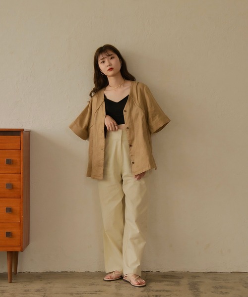 I_am（アイアム）の「relax touch bra top（チューブトップ・レディース・ブラック/ベージュ/キャメル・FREE）」の9枚目の写真