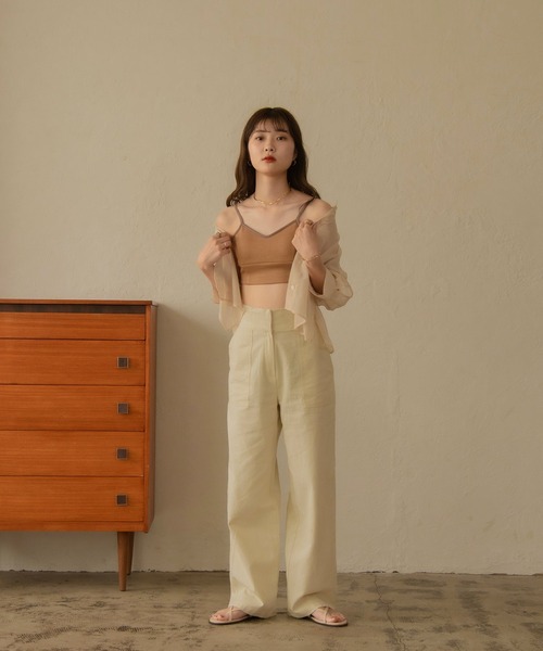 I_am（アイアム）の「relax touch bra top（チューブトップ・レディース・ブラック/ベージュ/キャメル・FREE）」の16枚目の写真