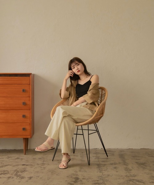 I_am（アイアム）の「relax touch bra top（チューブトップ・レディース・ブラック/ベージュ/キャメル・FREE）」の10枚目の写真