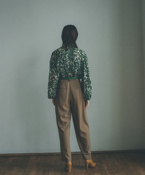 CLANE（クラネ）の「【CLANE(クラネ)】ベーシックタックパンツ