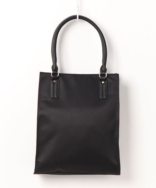 UNION STATION（ユニオンステーション）の「【スムース調】ツイルスクエアトートバッグ（トートバッグ・メンズ・ホワイト/ブラック/ネイビー・FREE）」の6枚目の写真