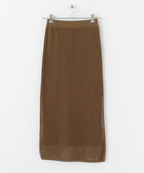 URBAN RESEARCH（アーバンリサーチ）の「メッシュニットスカート（スカート・レディース・ブルー/ブラウン系その他・FREE）」の18枚目の写真