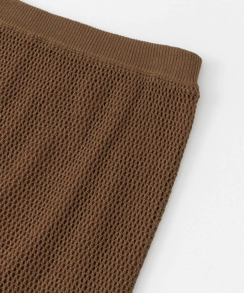 URBAN RESEARCH（アーバンリサーチ）の「メッシュニットスカート（スカート・レディース・ブルー/ブラウン系その他・FREE）」の19枚目の写真