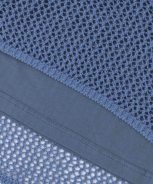 URBAN RESEARCH（アーバンリサーチ）の「メッシュニットスカート（スカート・レディース・ブルー/ブラウン系その他・FREE）」の21枚目の写真