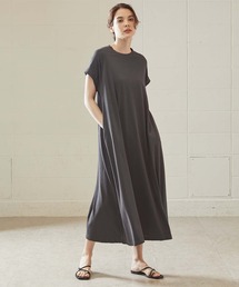 OUVRAGE CLASSE | ストレッチフレアワンピース(ワンピース)