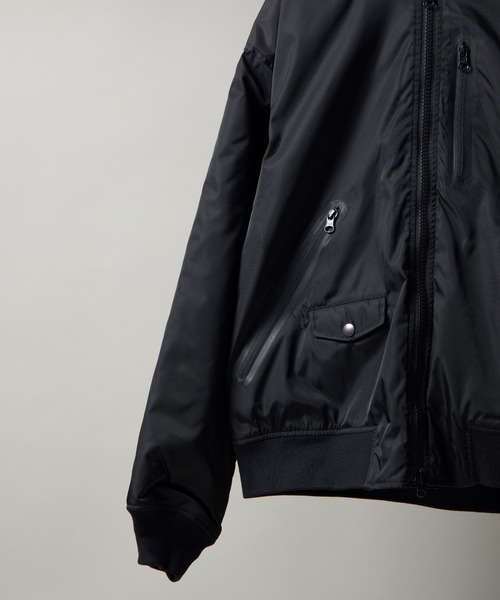 NUMBER (N)INE（ナンバーナイン）の「PRINTED ASYMMETRIC POCKET MA-1 / アシンメトリックポケット MA-1 (プリント)（ミリタリージャケット・メンズ・オリーブ/ブラック・3/2/4）」の16枚目の写真