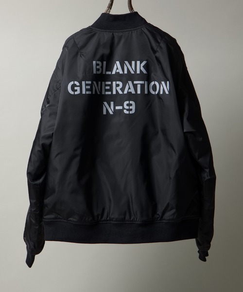 NUMBER (N)INE（ナンバーナイン）の「PRINTED ASYMMETRIC POCKET MA-1 / アシンメトリックポケット MA-1 (プリント)（ミリタリージャケット・メンズ・オリーブ/ブラック・3/2/4）」の19枚目の写真