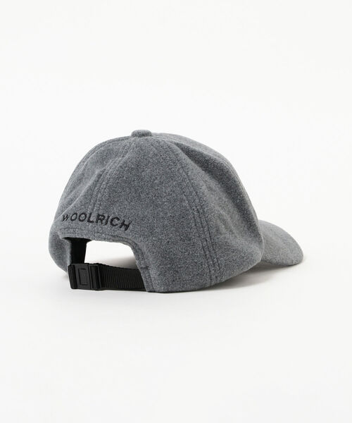 WOOLRICH（ウールリッチ）の「WOOLRICH / FLEECE CAP（キャップ・メンズ・グリーン/チャコールグレー・ONE SIZE）」の8枚目の写真