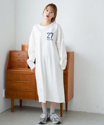 MILKFED. | STITCHED YOKE DRESS(ワンピース)