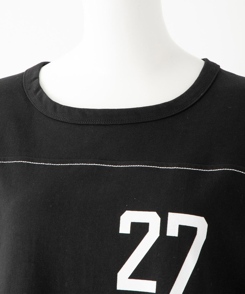 MILKFED.（ミルクフェド）の「STITCHED YOKE DRESS（ワンピース・レディース・ホワイト/ブラック/ネイビー・ONE SIZE）」の6枚目の写真