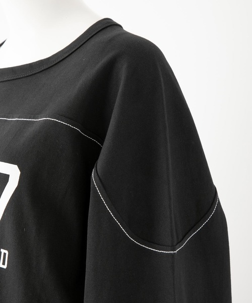 MILKFED.（ミルクフェド）の「STITCHED YOKE DRESS（ワンピース・レディース・ホワイト/ブラック/ネイビー・ONE SIZE）」の8枚目の写真