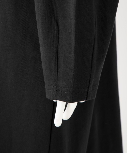 MILKFED.（ミルクフェド）の「STITCHED YOKE DRESS（ワンピース・レディース・ホワイト/ブラック/ネイビー・ONE SIZE）」の9枚目の写真