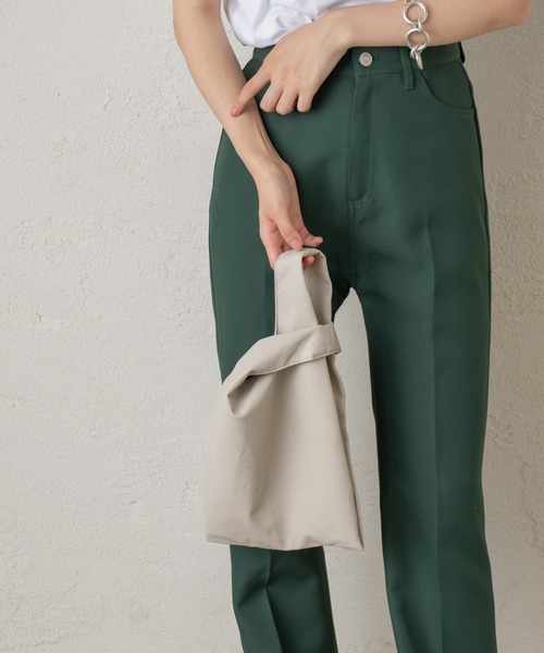 Kastane（カスタネ）の「【kolors like you】フェイクレザーマルシェバッグ（トートバッグ・レディース・サーモンピンク/ブラック/ベージュ/キャメル/シルバー・FREE）」の13枚目の写真