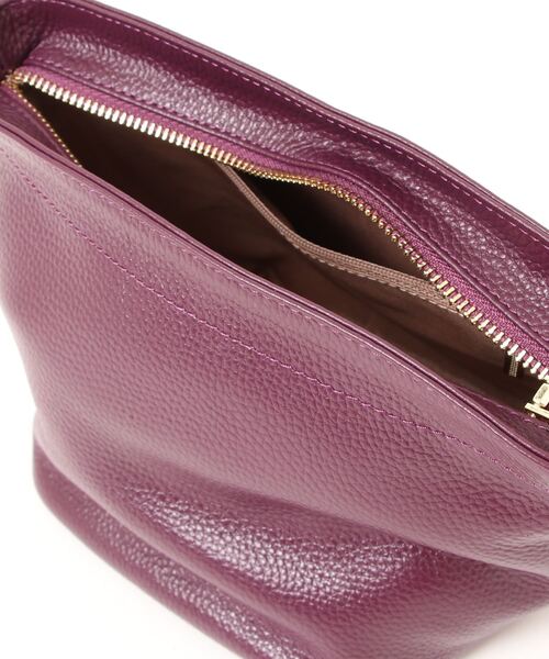 COOCO（クーコ）の「【牛革】シュリンクレザーミニショルダーバッグ（ショルダーバッグ・レディース・オフホワイト/ブラック/レッド/ライトピンク/ブラウン/イエロー/グリーン/ブルー/パープル/グレー・9）」の20枚目の写真