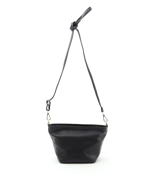 COOCO（クーコ）の「【牛革】シュリンクレザーミニショルダーバッグ（ショルダーバッグ・レディース・オフホワイト/ブラック/レッド/ライトピンク/ブラウン/イエロー/グリーン/ブルー/パープル/グレー・9）」の21枚目の写真