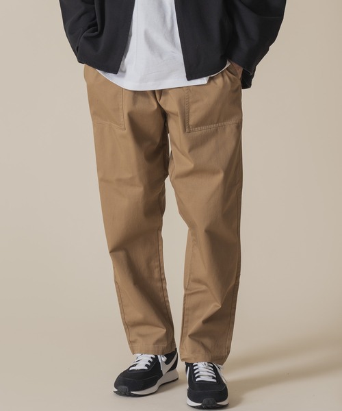 BIG BILL(ビッグビル)の「【 BIG BILL / ビッグビル 】 ツイル ベイカーパンツ X58602D BNU(その他パンツ・メンズ・ネイビー/ブラック/アイボリー/ベージュ/オレンジ/カーキ・M/L)」の4枚目の写真