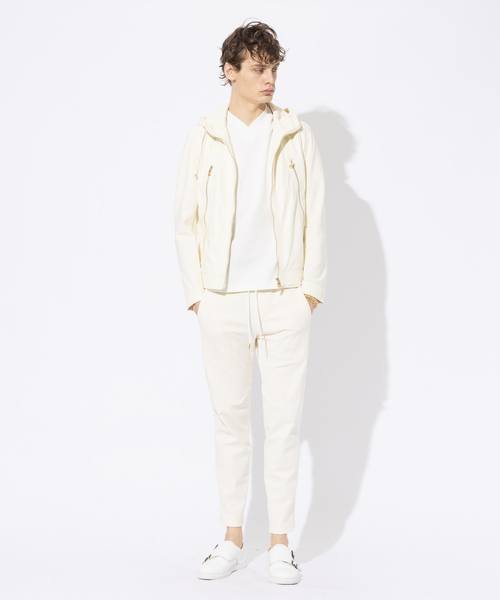 別注/セットアップ対応】EMMETI コンビネーション レザー パーカー