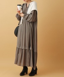 libelle more | オーガン紐付きロングワンピース(ワンピース)