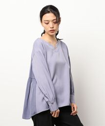 タンブラーツイルブラウス