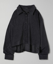 JEANASIS | 【SETUP対応】ヨウリュウベロアショートシャツ/237438(シャツ/ブラウス)