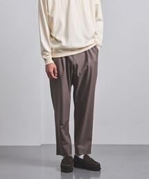 UNITED ARROWS | ＜UNITED ARROWS＞ T/R ギャバ ワイドテーパード 1プリーツ(その他パンツ)
