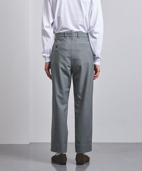 UNITED ARROWS（ユナイテッドアローズ）の「＜UNITED ARROWS＞ T/R ギャバ ワイドテーパード 1プリーツ（その他パンツ・メンズ・ターコイズブルー/ダークグレー/モカ・S/M/XL/L）」の6枚目の写真