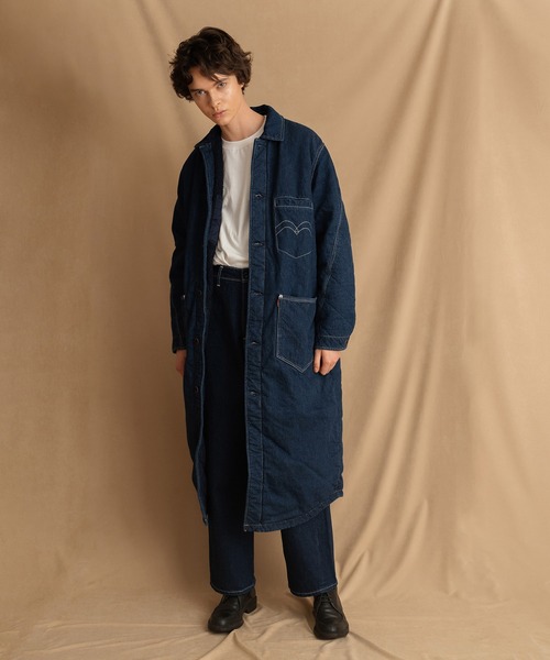 Levi's DENIM LONG COAT デニムロングコート コーデュロイ Levi's（リーバイス）の「Levi's(R) RED FILLED LONG COAT