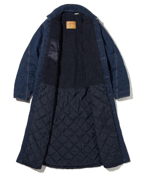 Levi’s(R)REDFILLEDLONGCOAT AZURITE RINSE Levi's（リーバイス）の「Levi's(R) RED FILLED LONG COAT