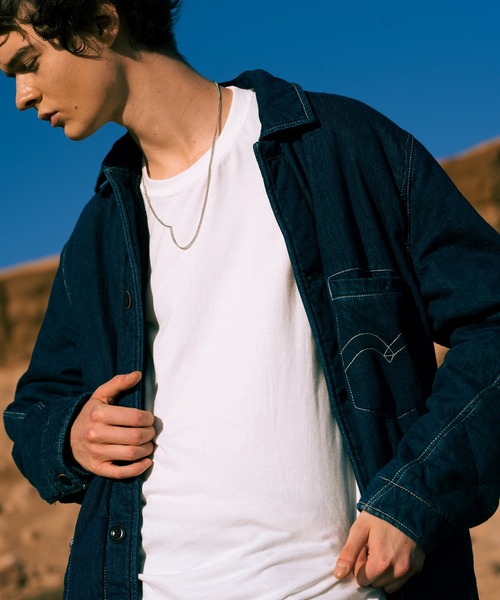 Levi’s(R)REDFILLEDLONGCOAT AZURITE RINSE Levi's（リーバイス）の「Levi's(R) RED FILLED LONG COAT