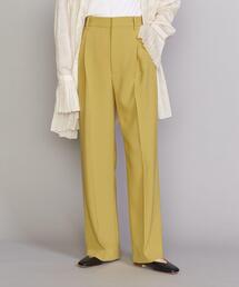 BEAUTY&YOUTH UNITED ARROWS | BY アセテート ワイドタックパンツ -ウォッシャブル-(その他パンツ)