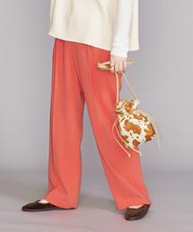 BEAUTY&YOUTH UNITED ARROWS | BY アセテート ワイドタックパンツ -ウォッシャブル-(その他パンツ)