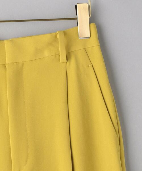 BEAUTY&YOUTH UNITED ARROWS（ビューティーアンドユースユナイテッドアローズ）の「BY アセテート ワイドタックパンツ -ウォッシャブル-◆（その他パンツ・レディース・ブラック/イエロー/シャーベット・S/M）」の5枚目の写真