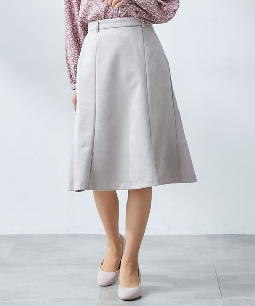 GLACIER（グラシア）の「マーメイドスカート（スカート・レディース・アイボリー/ブルー系その他/ピンク系その他/グレイッシュベージュ/モカ・S/M/L/LL）」の3枚目の写真