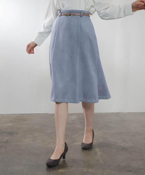 GLACIER（グラシア）の「マーメイドスカート（スカート・レディース・アイボリー/ブルー系その他/ピンク系その他/グレイッシュベージュ/モカ・S/M/L/LL）」の14枚目の写真