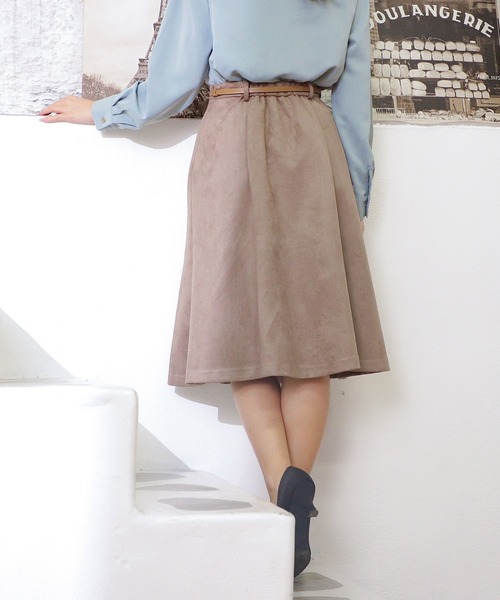 GLACIER（グラシア）の「マーメイドスカート（スカート・レディース・アイボリー/ブルー系その他/ピンク系その他/グレイッシュベージュ/モカ・S/M/L/LL）」の19枚目の写真