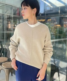 journal standard L'essage | ウールカシミヤ スムースVネックプルオーバー◆(ニット/セーター)